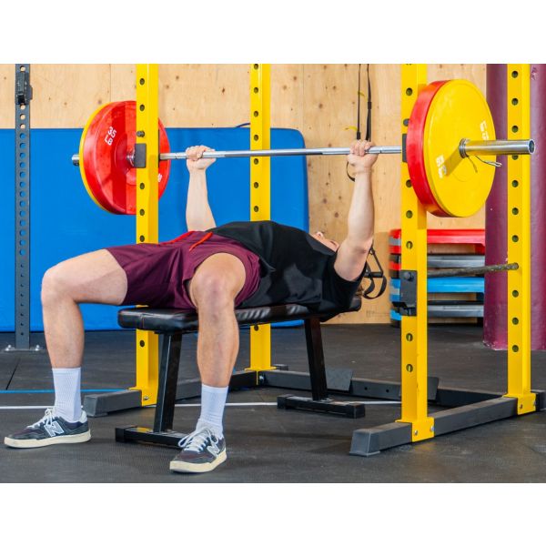 PRISP Safety Bars with J Hooks Compatible with 2.5 Racks