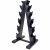 PRISP 5-Tier Dumbbell Weight Rack - Vertical A-Frame Stand for Weight Set Storage, Holds 5 Pairs, Rack Only