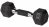 PRISP Rubber Encased Hex Dumbbell - Cast Iron Hand Weight for Home Gym, Exercise and Fitness with Rubber Grip